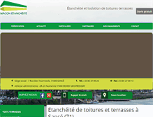 Tablet Screenshot of macon-etancheite.com
